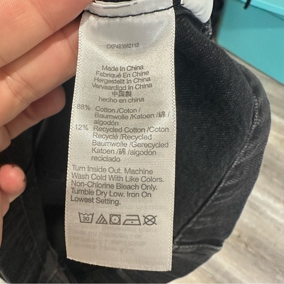 NWT Madewell Denim Cap-Sleeve Mini Dress in Tarrybrook Wash - Picture 14 of 14